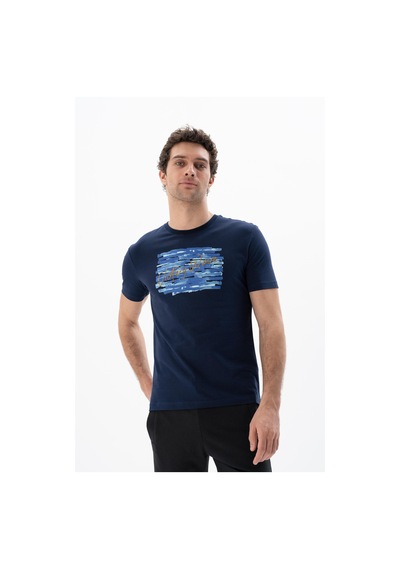AR-MA Arma Erkek Regular Fit Bisiklet Yaka Tişört Y25344403001 001