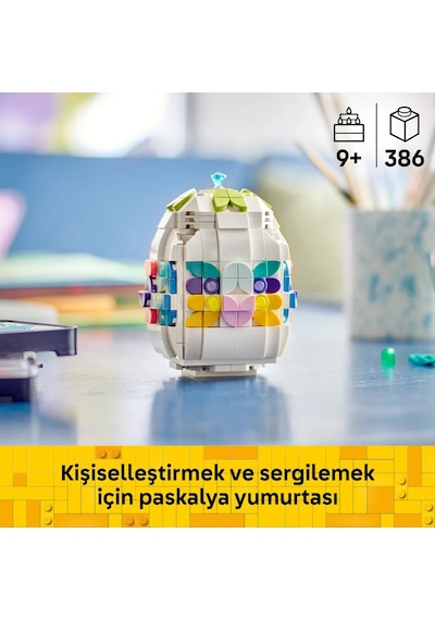LEGO® LEL Seasons and Occasions Dekoratif Paskalya Yumurtası 40816 - 9 Yaş ve Üzeri Çocuklar için Oyuncak Yapım Seti (386 Parça)