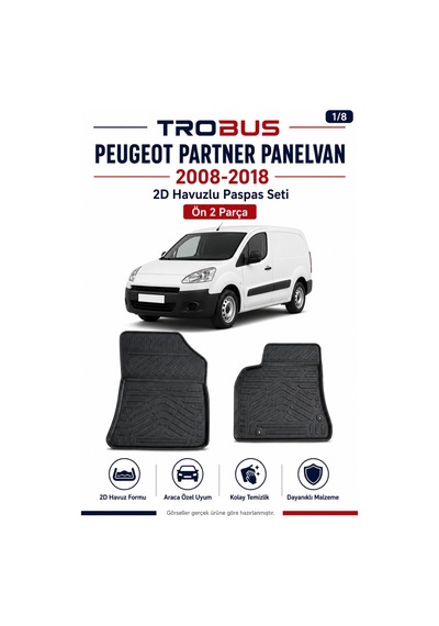 Trobus Peugeot Partner Panelvan 2008-2018 Dizel 2d Paspas