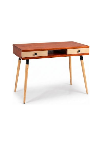 Mobenta Modest Desk: Masif Çalışma & Laptop Masası 2 Çekmece 1 Bölme - 120x60 Bk-bz Bakır-krem Mobenta Modest Desk: Masif Çalışma & Laptop Masası 2 Çekmece 1 Bölme - 120x60 Bk-bz Bakır-krem