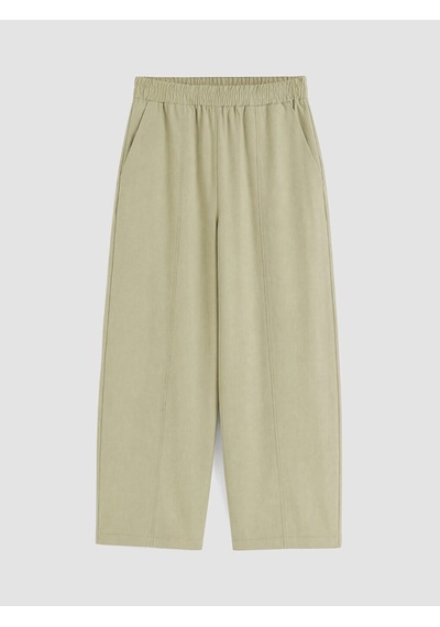Lcw Modest Yeşil Beli Lastikli Kadın Pantolon
