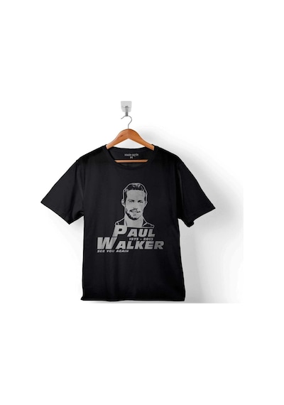 Spiderman Paul Walker See You Agaın Hızlı Ve Öfkeli 4 Çocuk Tişört Siyah