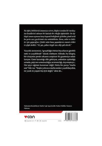 Aşktan Ve Gölgeden - Isabel Allende - Can Yayınları