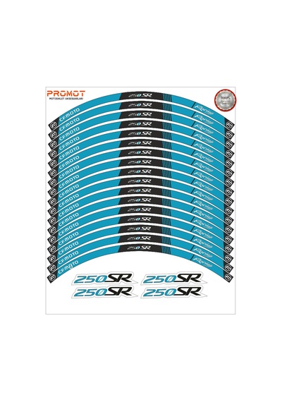 Motosiklet Jant Şeridi Cf Moto 250 Sr 1 Nötr