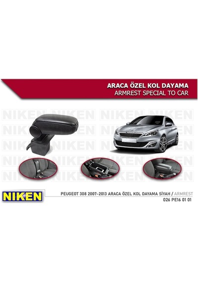 Peugeot 308 2014- Niken Araca Özel Kol Dayama