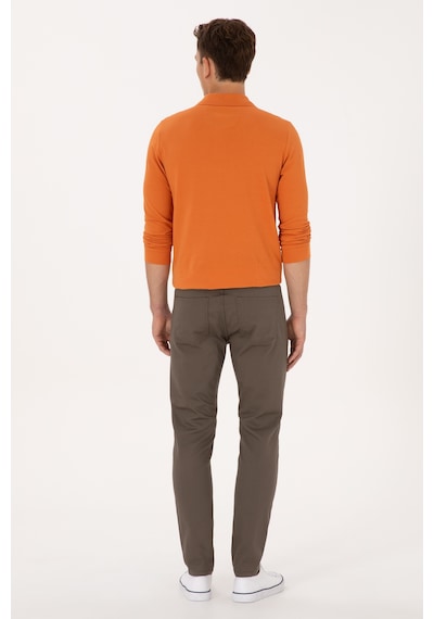 U.s. Polo Assn. Erkek Vizon Pantolon Kanvas-chino 50316835-vr052 Vizon U.s. Polo Assn. Erkek Vizon Pantolon Kanvas-chino 50316835-vr052 Vizon
