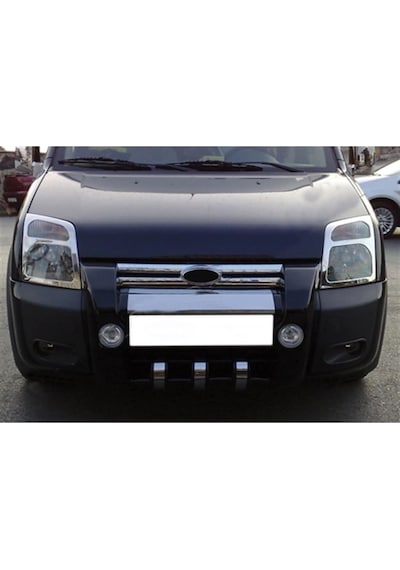 Ford Connect Krom Far Çerçevesi 2002-2014 2 Parça Paslanmaz  Çelik