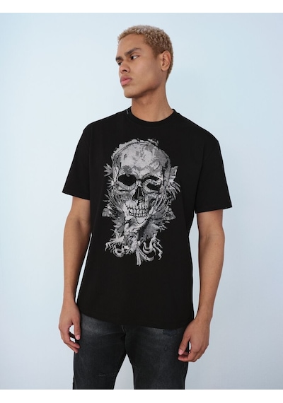 LOFT Regular Fit Erkek Tshirt K.kol Lf2037238 Q1.v1 Siyah