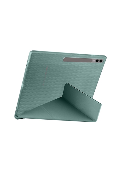 Samsung Uyumlu Galaxy Tab S9 Ultra 14.5'' Standlı Kalem Bölmeli Katlanabilir Tablet Kılıfı Kapaklı Kılıf