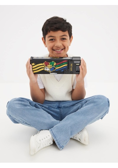Smiggle Harry Potter Pop Out Kalem Kutusu Siyah Bölmeli, Gizli Gözlü, Okul Kalemliği