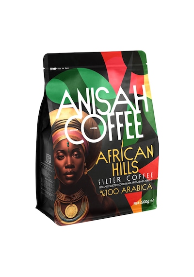 Anisah Coffee African Hills Filtre Kahve %100 Arabica French Press 500 G