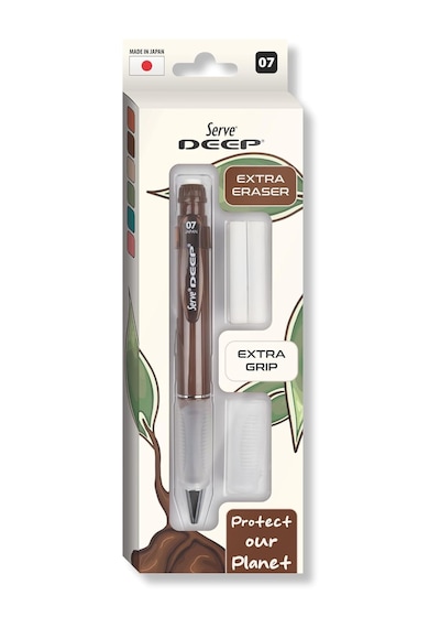 Deep Klm & Grıp & Sılgı Yedeklı Set 07mm Kahverengı Kahverengi
