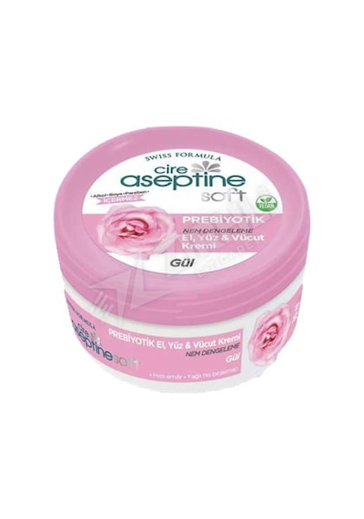 4 Adet Cire Aseptine Fanus Gül Krem 30 Ml