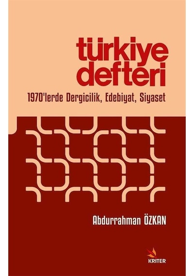 Türkiye Defteri / Prof. Dr. Abdurrahman Özkan
