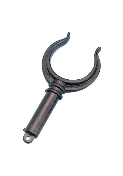 Oarlock, Ø57mm,  Polyamide, Black