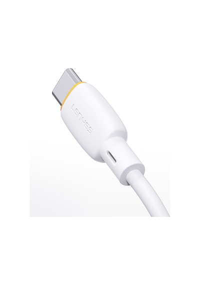 Lenyes Lc548-tc Usb-a To Type-c Data Ve Şarj Kablosu 12w 1m Beyaz Beyaz