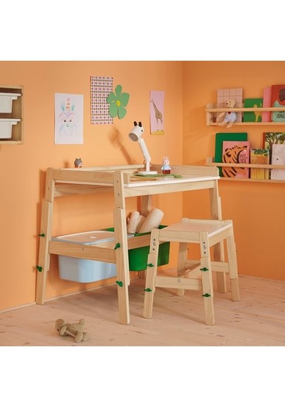 Ikea Flısat Çocuk Bankı, Huş-yeşil, Ayarlanabilir