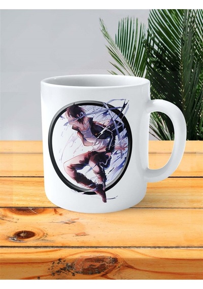 Noragami Beyaz Baskılı Kupa Bardak Kişiye Özel Model 1 Çok Renkli