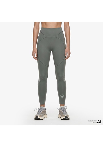 Adidas By Stella Mccartney Tpr 7/8 L Kadın Yeşil Tayt Jw4555