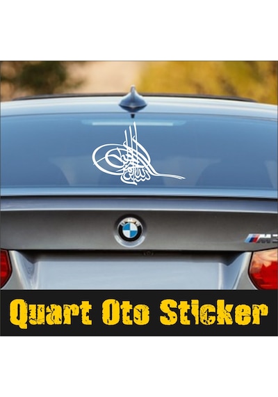 Osmanlı Tuğrası Oto Sticker, Araç Sticker