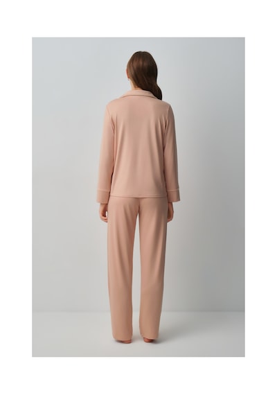 Suwen Betty Pijama Takımı Wsh10510150272 Nude