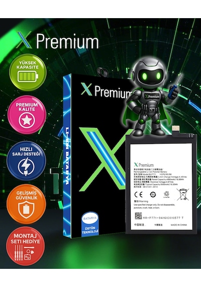 Xpremium Oppo Realme 6i / Realme C3 / Realme 7i Batarya Pil Süper Yüksek Kalite 5000 Mah Blp771 / Blp757