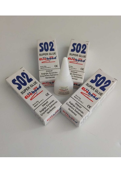 502 Japon Yapıştırıcı Orjinal 4 Adet