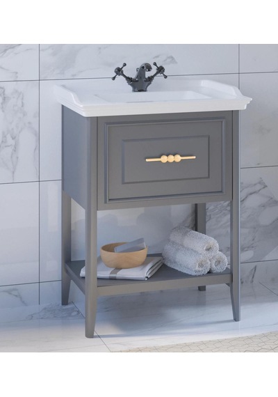 Denko Öykü 65 Cm Antrasit Banyo Dolabı Takımı Ve Boy Dolabı Antrasit Denko Öykü 65 Cm Antrasit Banyo Dolabı Takımı Ve Boy Dolabı Antrasit