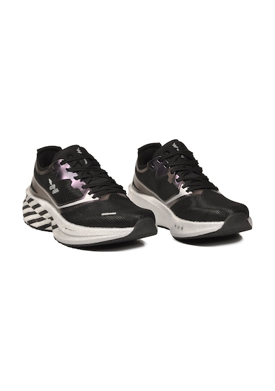 Walkway Siyah-gümüş Hafif Esnek Unisex Koşu Yürüyüş Ve Spor Ayakkabı Space G