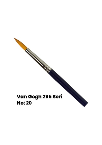 Van Gogh 295 Seri Sentetik Yuvarlak Uçlu Fırça No 20