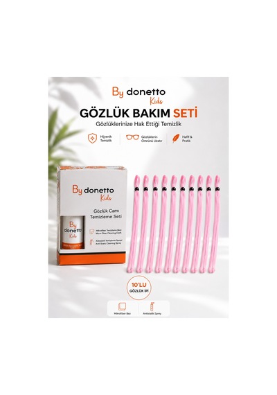Sprey Set Ve 10'lu Pembe Çocuk Gözlük İpi Pembe - 900772683