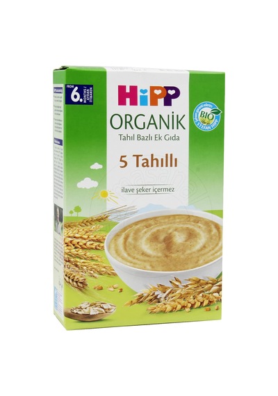 Organik 5 Tahıllı Tahıl Bazlı Ek Gıda 200 Gr