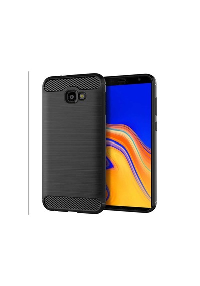 Samsung Uyumlu Galaxy J4 Plus Kılıf Zore Room Silikon Kapak Gri