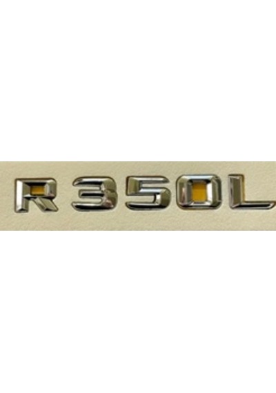 Mercedes Uyumlu Yazı R 350l Krom