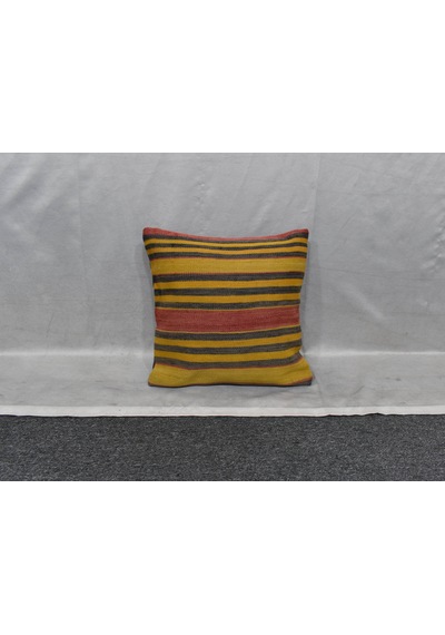 Zehra Abla Halı Yeni El Dokuma Dekoratif Kilim Kırlent Yastık Kılıfı 6036
