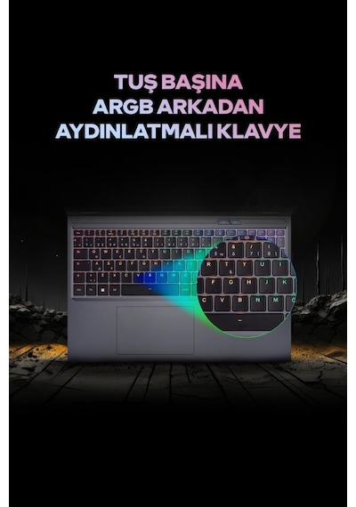Game Garaj Slayer R9T-5070 V2 C2 R9-8945HX 32 GB 2 TB SSD RTX5070 16" Dos Dizüstü Bilgisayar