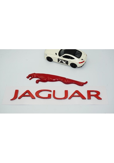 Dk Tuning Jaguar Panter Kırmızı Abs Bagaj Yazı Logo Oem Ürün