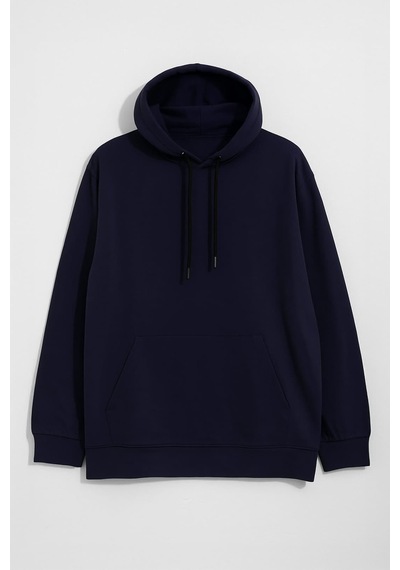 Kadın Kapüşonlu Cepli Sweatshirt Çok Renkli