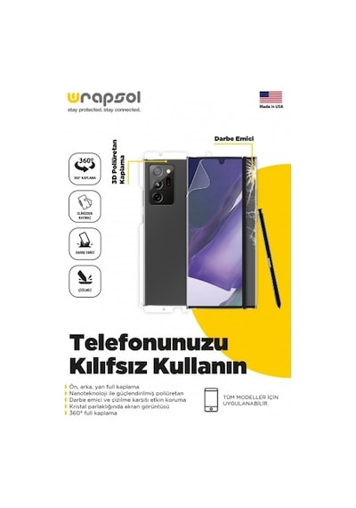Tecno Phantom V Flip 5g Ön - Arka -Yan 360 Derece Tam Kaplama Poliüretan Film