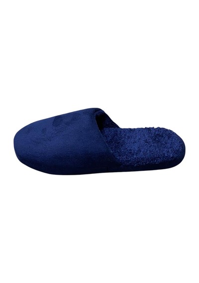 Güven Kundura Erkek Ev İçi Yünlü Terlik Lacivert - 673780508 Lacivert