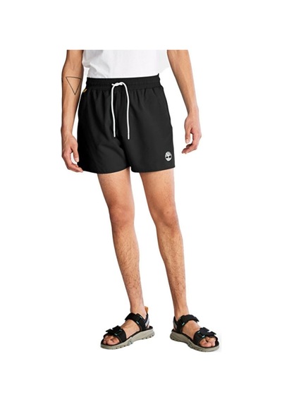 Timberland Solid Swim Siyah Deniz Şortu