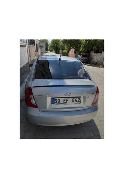 Hyundai Accent Era 115 Cm Spoiler Pianoblack