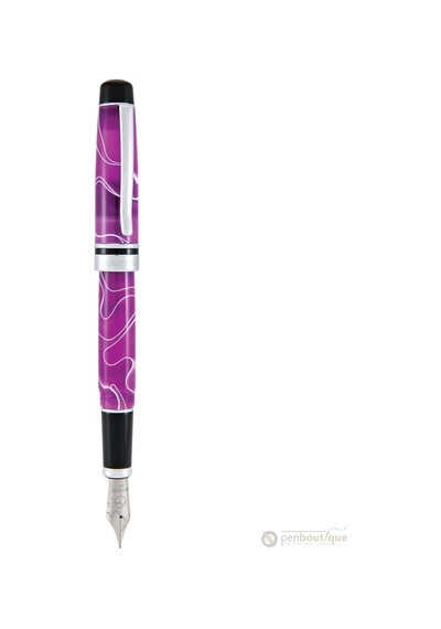 Monteverde Prima Fountain Pen Purple Swirl - Omniflex Diğer