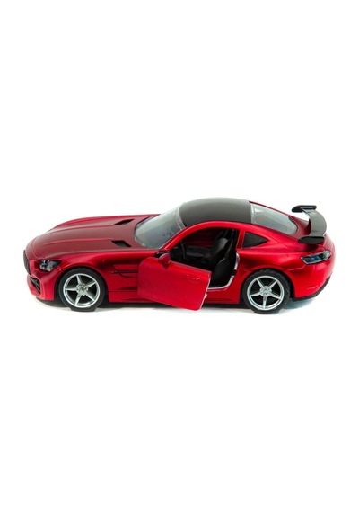 Metal Model Mercedes Amg Çek Bırak 12 Cm Kırmızı
