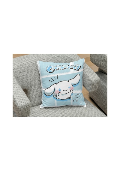 Cinnamoroll Desenli Kare Yastık Kılıfı Cok Renklı