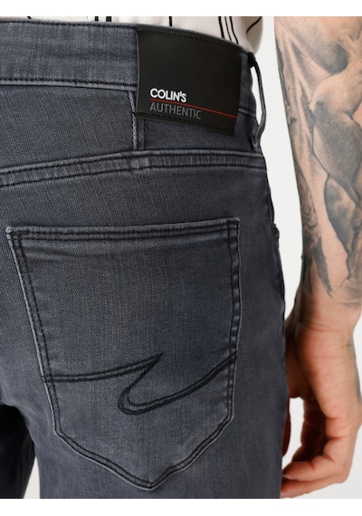 Colin's Colins 041 Danny Slim Fit Düşük Bel Düz Paça Siyah Erkek Jean Pantolon Cl1064359 001
