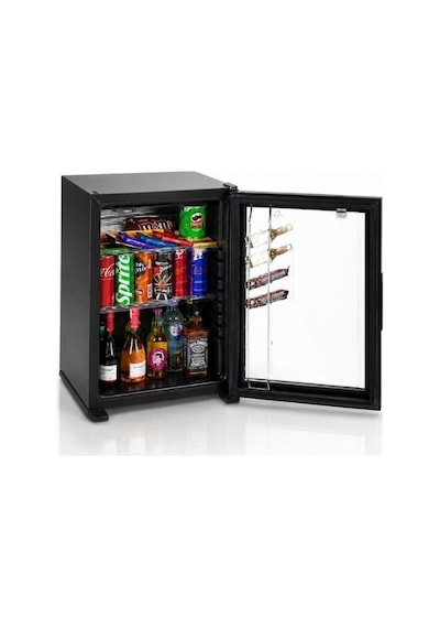 Holuxe Hlx40-gex 40 Litre Cam Kapılı Otel Tipi Minibar Siyah