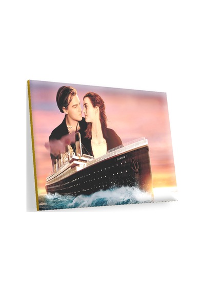 Cakasepetim Titanik Rose Ve Jack Film Görseli Ahşap Mdf Tablo