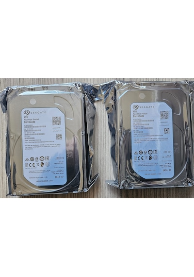 3.5" Seagate Barracuda St4000dm004 Sata 3.0 5400 Rpm 3.5" 4 Tb Harddisk Diğer