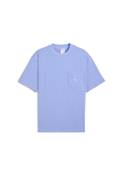 Puma Select Essentials Pocket Tee Mavi Erkek T-shirt